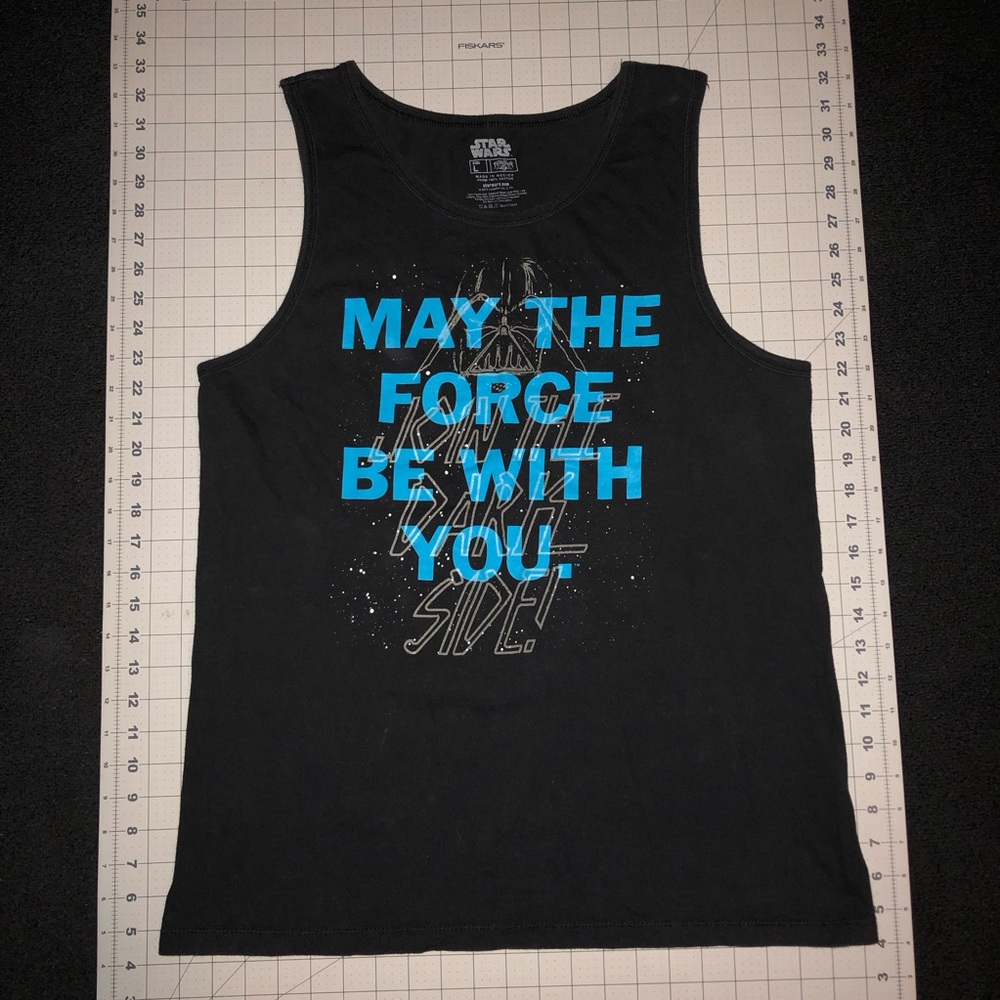 Star Wars. Tank Top. Size Large. Black color.